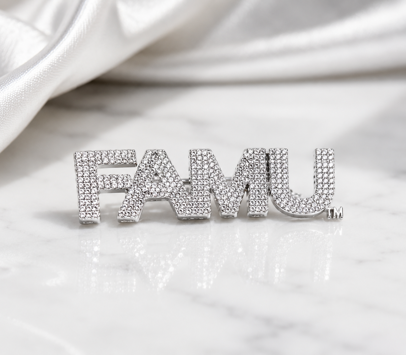 Royal Radiance| Iced FAMU Statement Pin