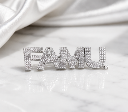Royal Radiance| Iced FAMU Statement Pin