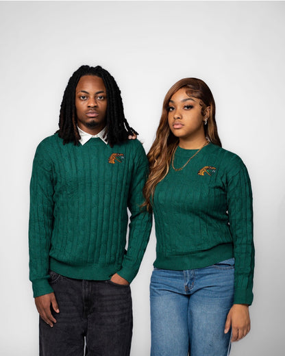 Rattler Heritage Cable-Knit Sweater