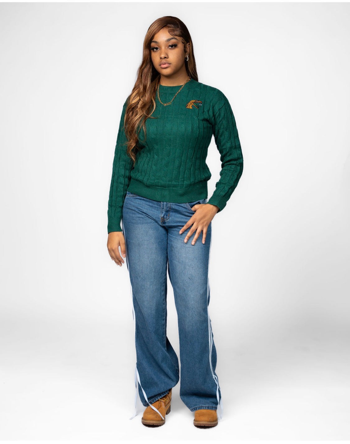 Rattler Heritage Cable-Knit Sweater