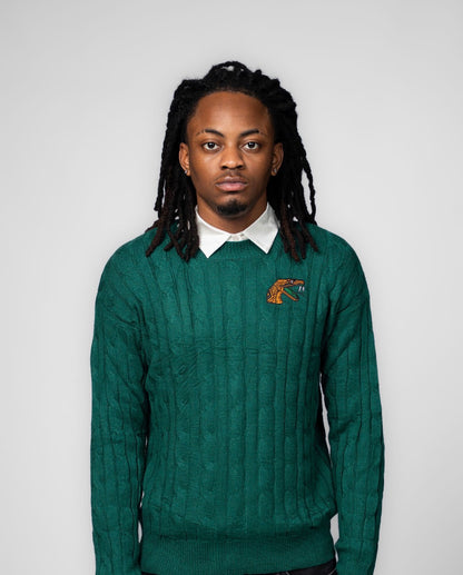 Rattler Heritage Cable-Knit Sweater