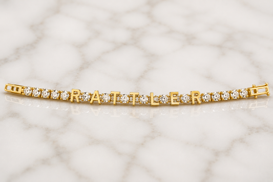 Royal Radiance| Rattler Tennis Bracelet